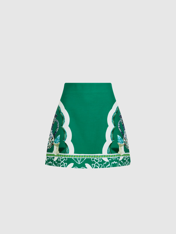 SHEIKE Helena Mini Skirt Print 1007858 Ghost Image