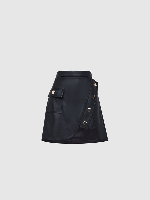 SHIEKE Dillon Skirt Black 1007899 Ghost Image