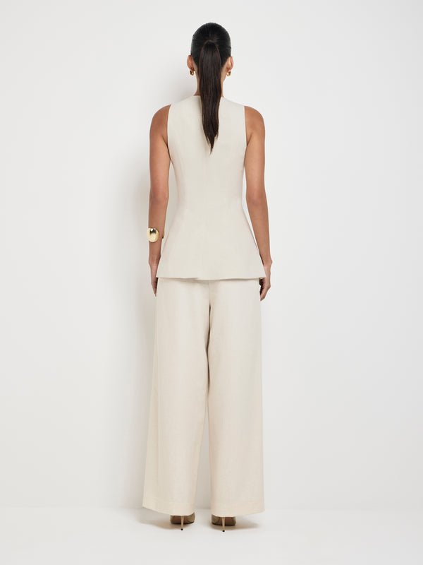 SHEIKE Liaison Vest Ecru 1007872 Back Image