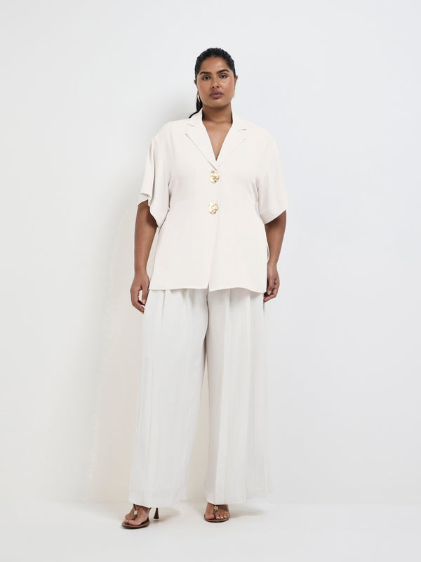 Size16 SHEIKE Grace Shirt Ivory 1007875 Front Image