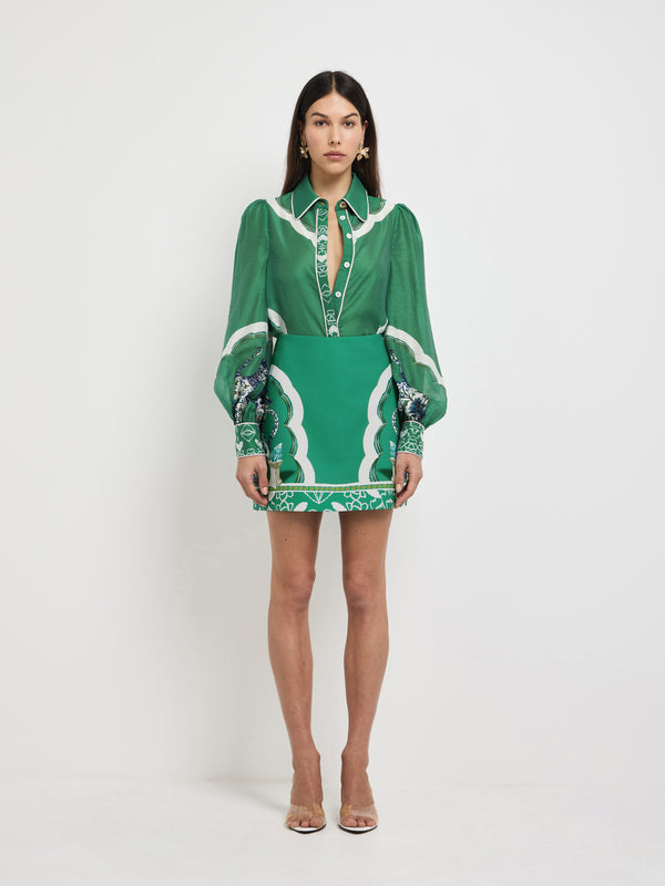 Size6 SHEIKE Helena Mini Skirt Print 1007858 Front Image