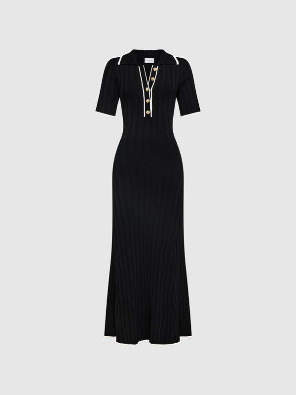 SHEIKE Bambi Midi Dress Black 1007879 Ghost Image