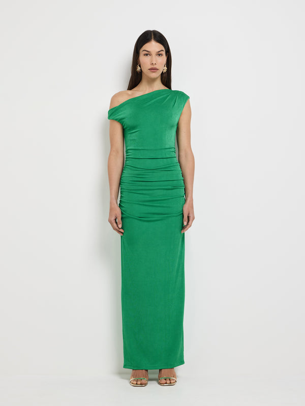 Size6 SHEIKE Demi Maxi Dress Green 1007883 Front Image
