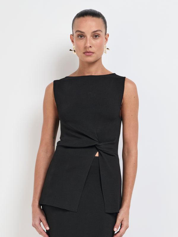 Size8 SHEIKE Maci Knit Top Black 1007891 Detail Image