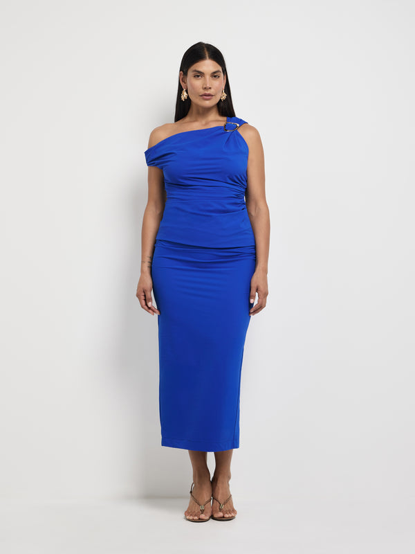 Size12 SHEIKE Eliana Skirt Blue 1007897 Front Image