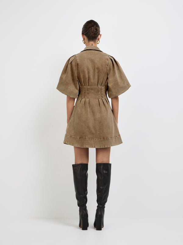 LUCIE DRESS, back view