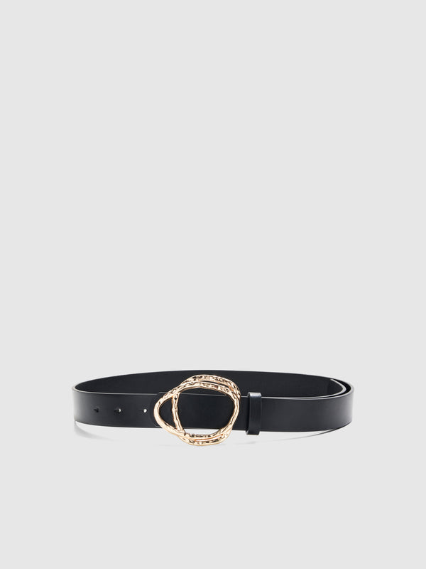 SHEIKE Lotus Belt Black 1007911 Ghost Image