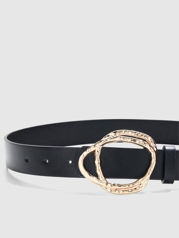 SHEIKE Lotus Belt Black 1007911 Detail Ghost Image