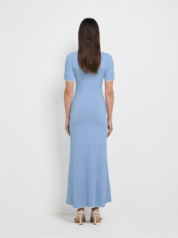 SHEIKE Bambi Midi Dress Blue 1007919 Back Image