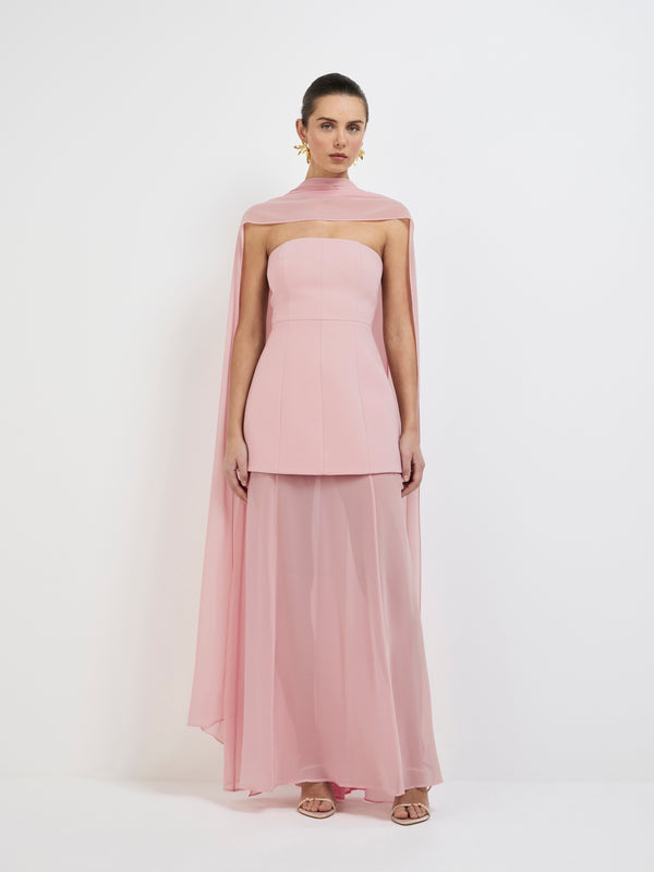 SHIEKE Marissa Dress Pink 1007926 Front Image Styling