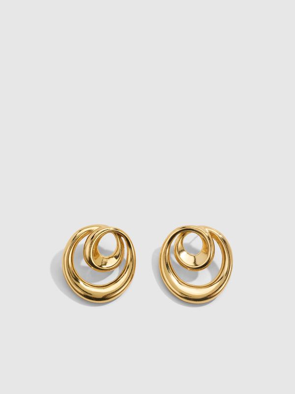 SHEIKE Estelle Earrings Gold 1007914 Ghost Image