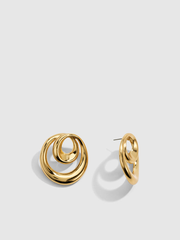 SHEIKE Estelle Earrings Gold 1007914 Detail Ghost Image