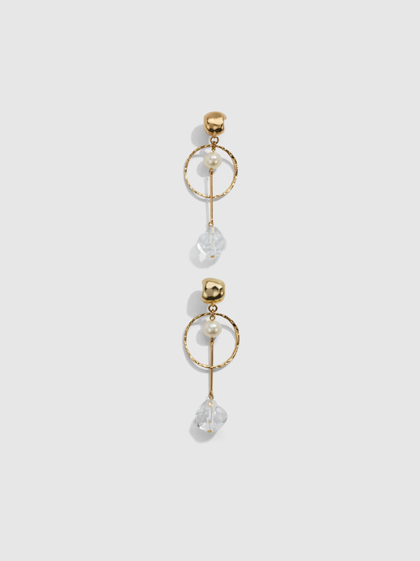 SHEIKE Helena Earrings Gold 1007950 Detail Ghost Image