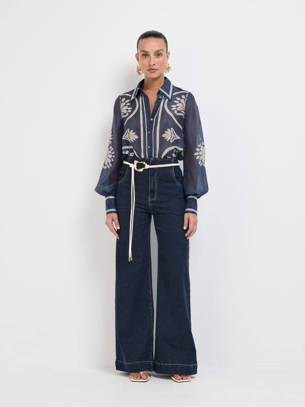 SHEIKE Amaia Shirt Print 1007738 Front Image Styled