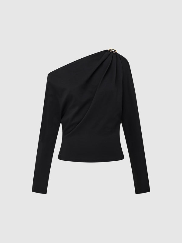 SHEIKE Ciara Top Black 1007960 Ghost Image