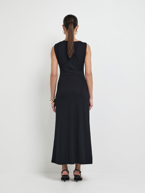 SHEIKE Xanthe Maxi Dress Black 1007981 Back Image