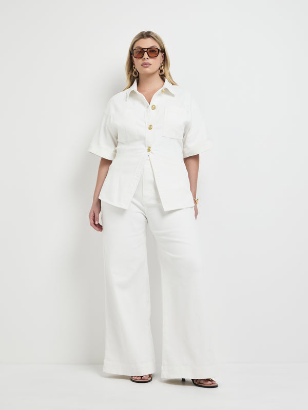 Size16 SHEIKE Esme Jean White 1007970 Front Image