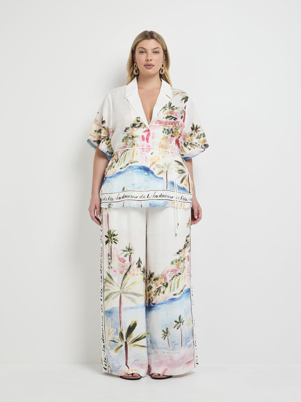 Size16 SHEIKE Riviera Dreams Pant Print 1007993 Front Image