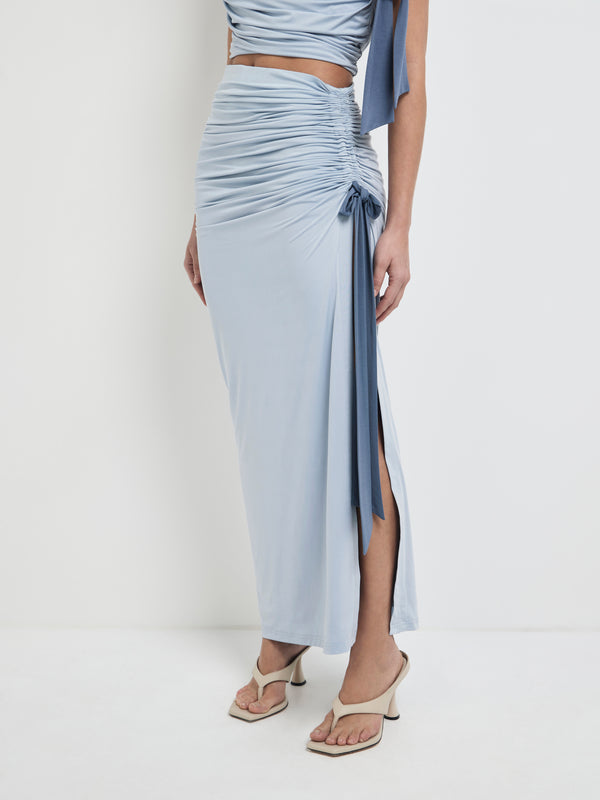 SHEIKE Leon Midi Skirt Iceblue 1007989 Side Image