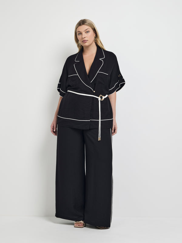 Size16 SHEIKE Alexia Pant Black 1007972 Front Image