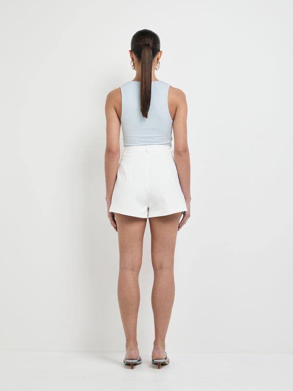 SHEIKE Kiss and Tell Short White 1008004 Back Image