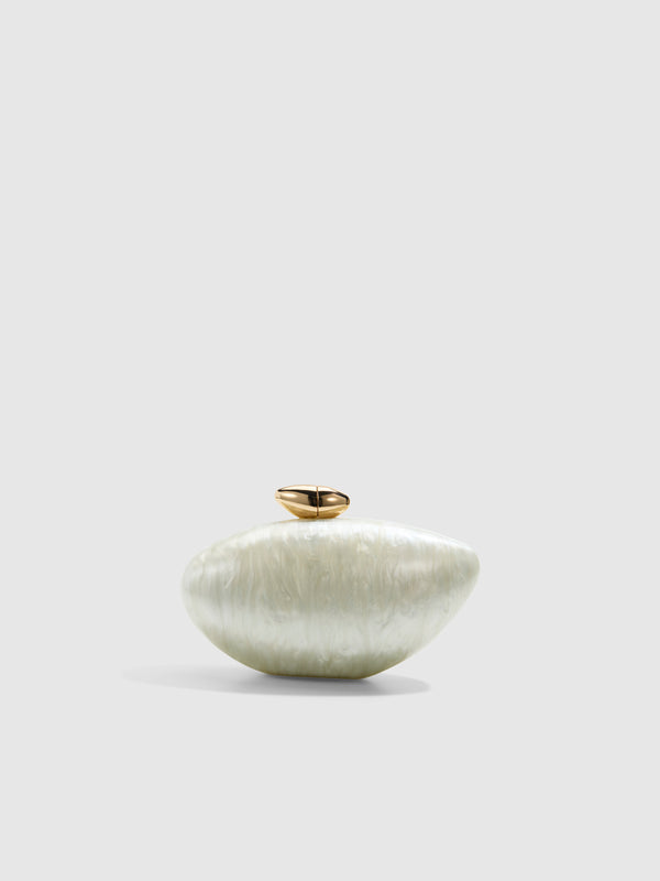 SHEIKE Mia Clutch Seashell 1008014 Ghost Image