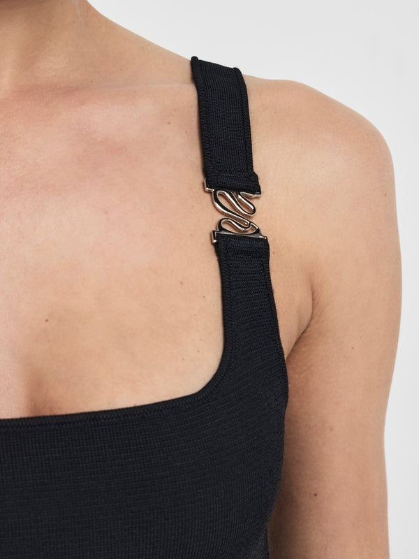 SHEIKE Nicolette Knit Top Black 1008020 Detail Image