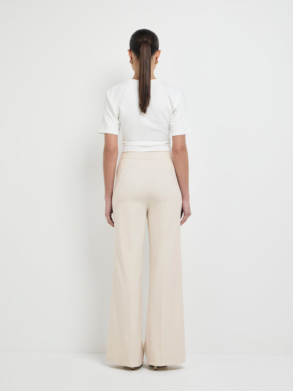 SHEIKE Carmen Pant Ecru 1008022 Back Image