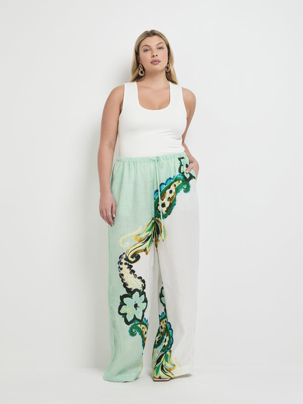 Size16 SHEIKE Dreamer Pant Paisley 1008023 Front Image