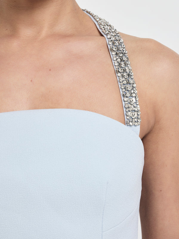 SHEIKE Paris Mini Dress Ice Blue 1008044 Close Up Image