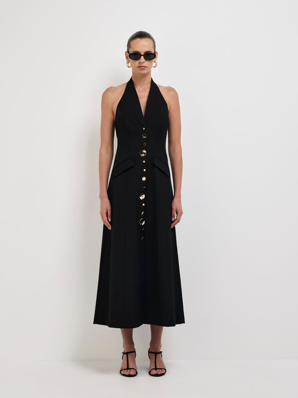 Size8 SHEIKE Shai Maxi Dress Black 1008053 Front Image