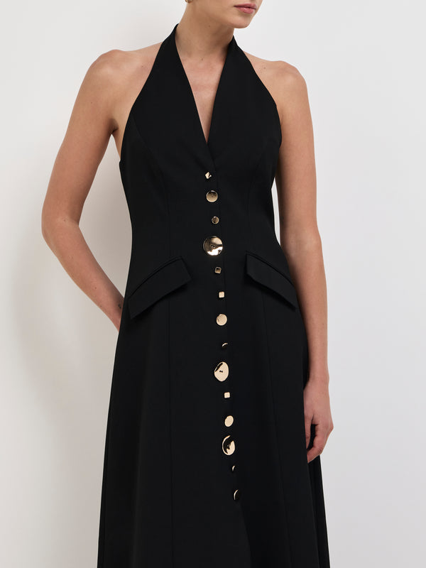 SHEIKE Shai Maxi Dress Black 1008053 Detail Image