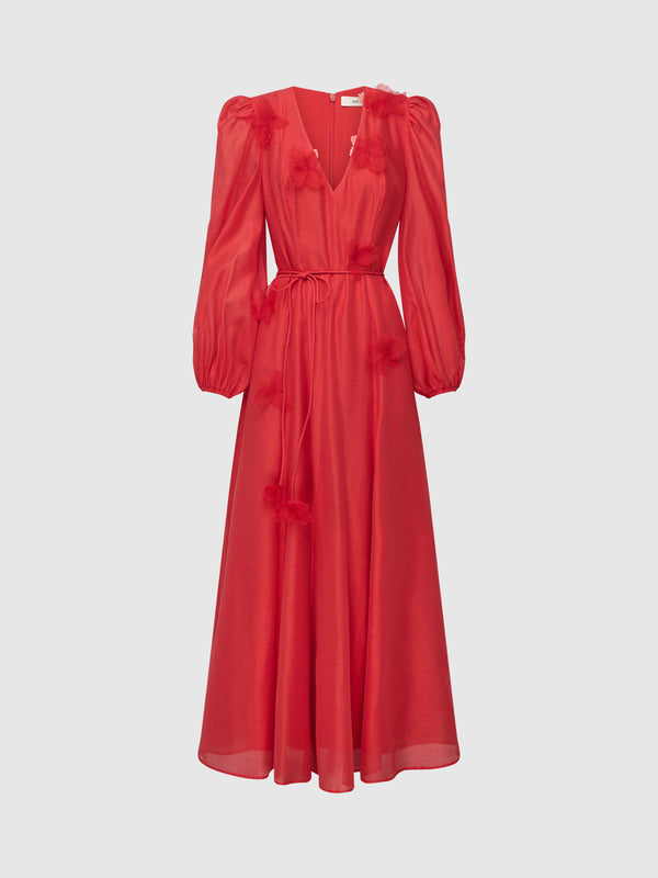 SHEIKE English Rose Maxi Dress Red 1008060 Ghost Image