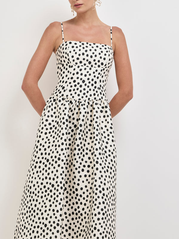 SHEIKE Maya Midi Dress Spot 1008073 Detail Image