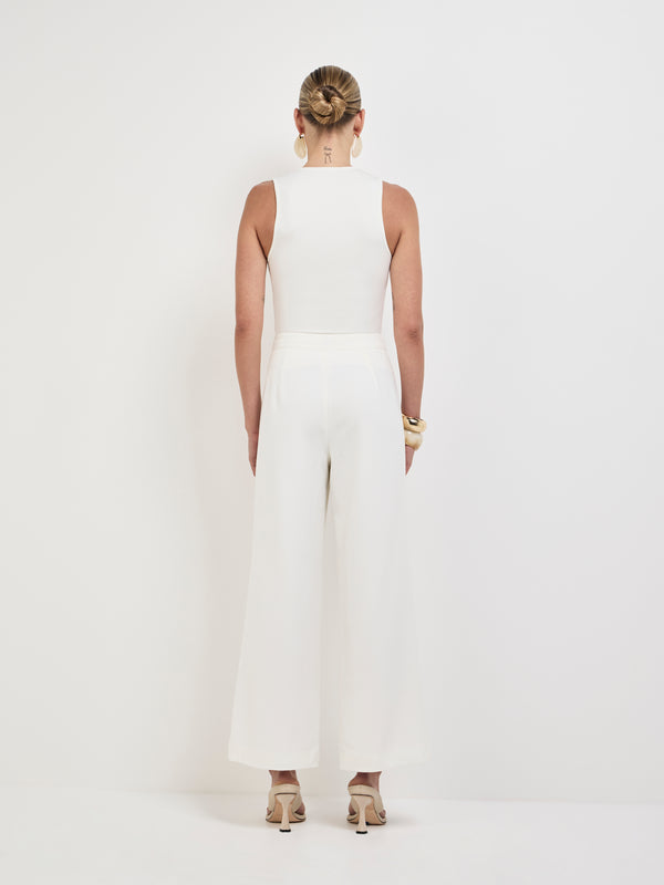 Size8 SHEIKE Harper Pant White 1008078 Back Image