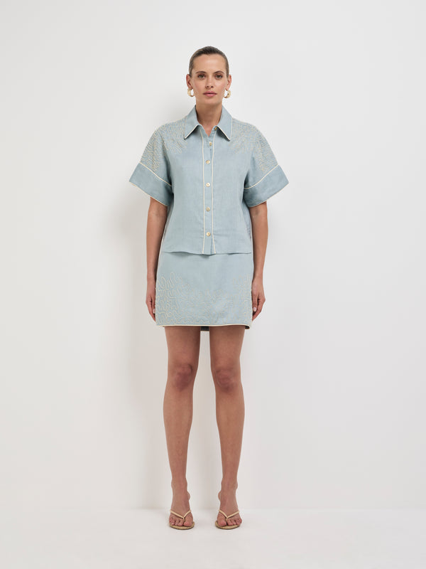 SHEIKE Romy Beaded Shirt 1008084 Front Image