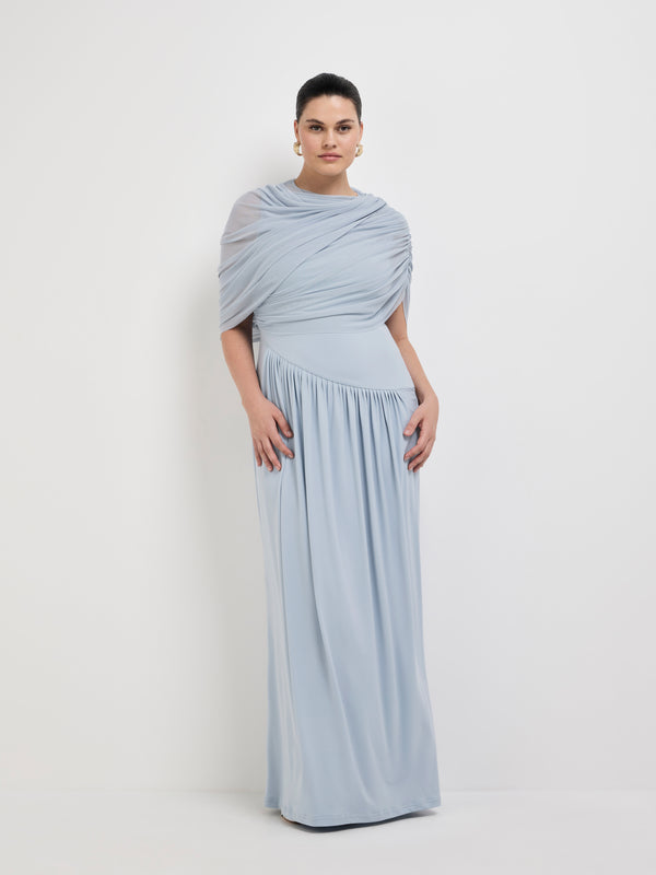 Size12 SHEIKE Lola Gown Blue 1008113 Front Image