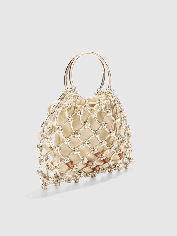 SHEIKE Alexa Bag Gold 1008137 Ghost Side Image