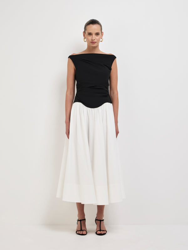 Size8 SHEIKE Tamika Maxi Dress Black 1008140 Front Image