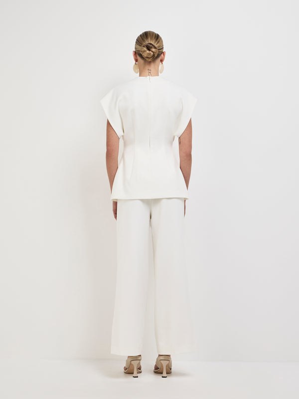 SHEIKE Harper Shirt White 1008167 Back Image