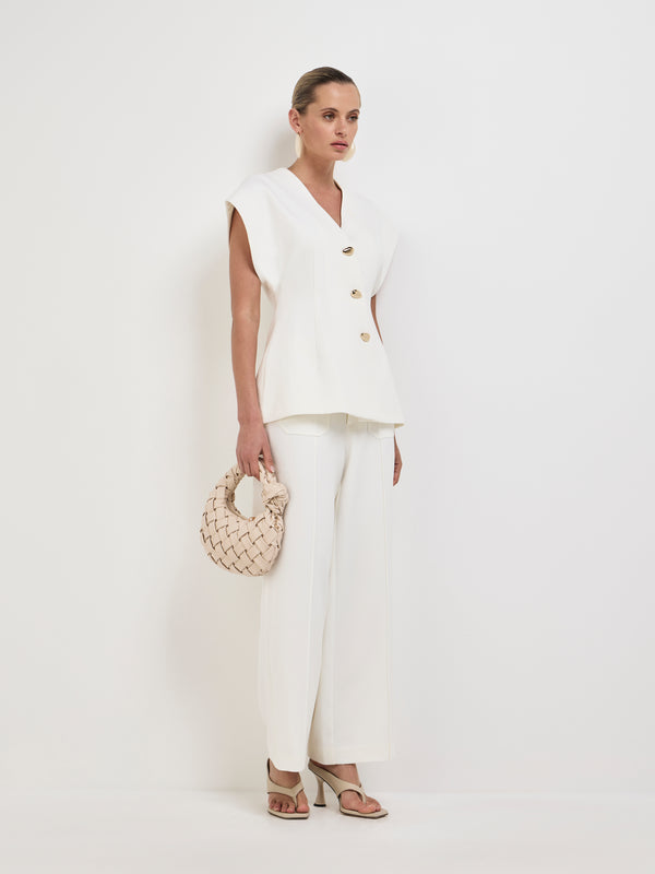 SHEIKE Harper Shirt White 1008167 Side Image