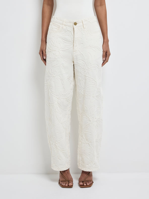 SIze8 SHEIKE Masie Jean Ivory 1008185 Detail Image