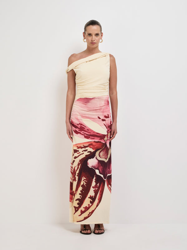 Size8 SHEIKE Orchid Maxi Dress Floral 1008196 Front Image