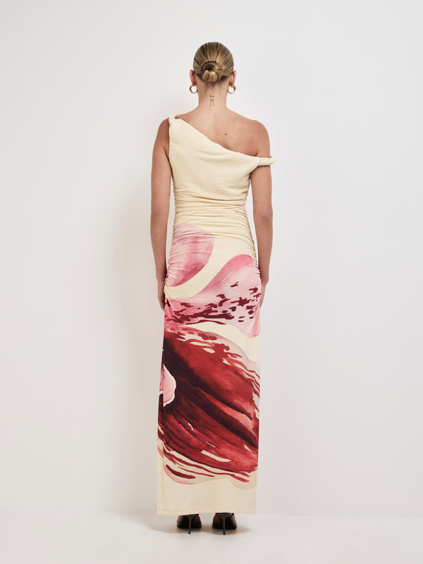 SHEIKE Orchid Maxi Dress Floral 1008196 Back Image