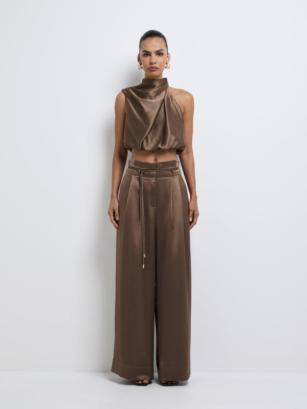 SHEIKE Gracie Pant Chocolate 1008201 Front Image