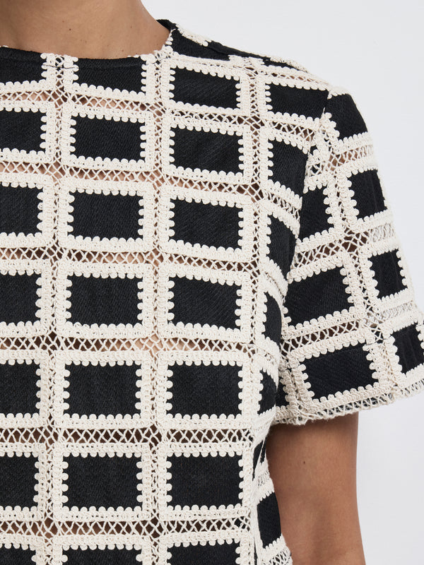 SHEIKE Agni Top Geo 1008204 Fabric Image