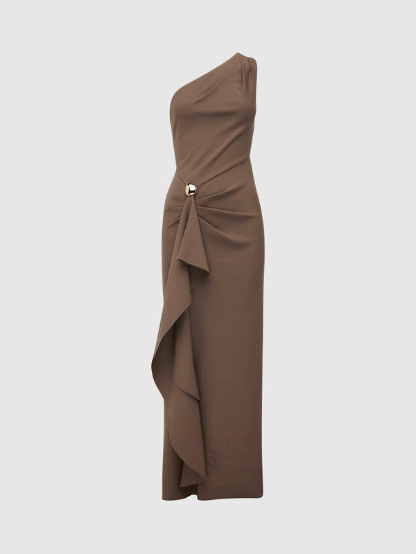 SHEIKE Dominique Maxi Dress Chocolate 1008209 Ghost Image