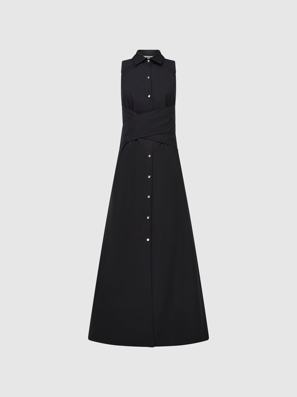 SHEIKE Cecilia Midi Dress Black 1008211 Ghost Image