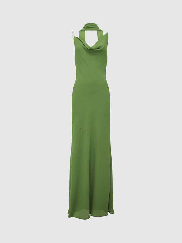 SHEIKE Anya Maxi Dress Green 1008220 Ghost Image