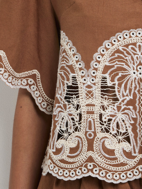 PALOMA EMBROIDERED SHIRT